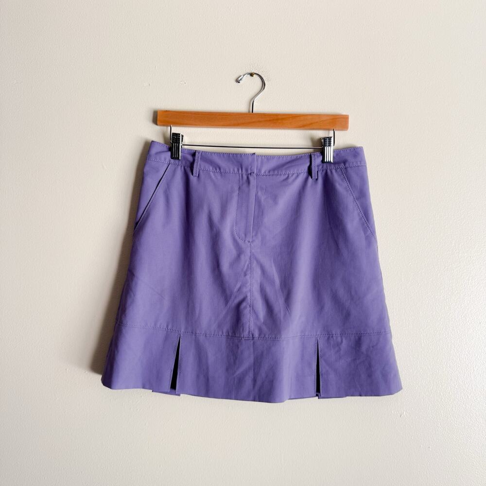 Annika Cutter & Buck Purple Skort Size 6 Golf